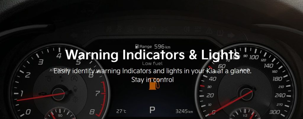 Kia Dashboard Warning Lights