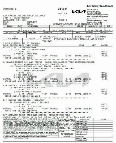 2024 Honda Civic Sport