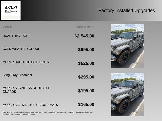 2021 Jeep Wrangler Unlimited Sahara 4xe