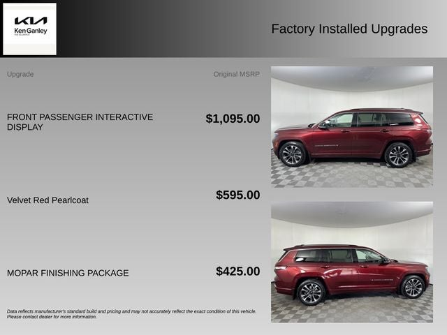 2023 Jeep Grand Cherokee L Overland