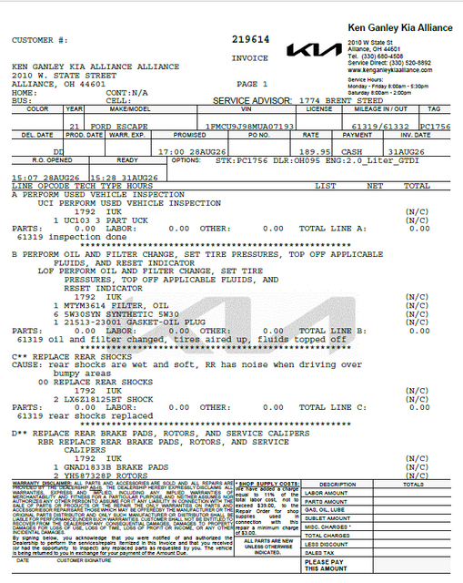 2021 Ford Escape Titanium
