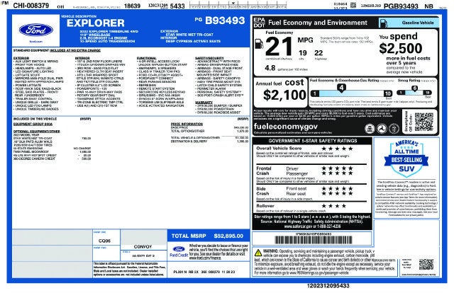 2023 Ford Explorer Timberline