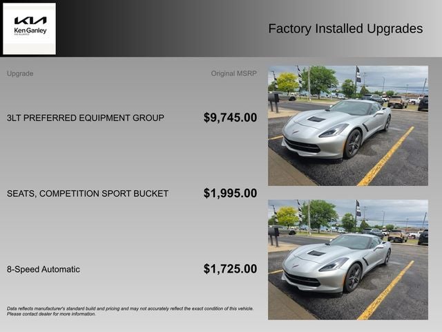 2017 Chevrolet Corvette Stingray 3LT