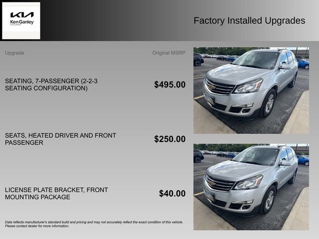 2017 Chevrolet Traverse LT 1LT