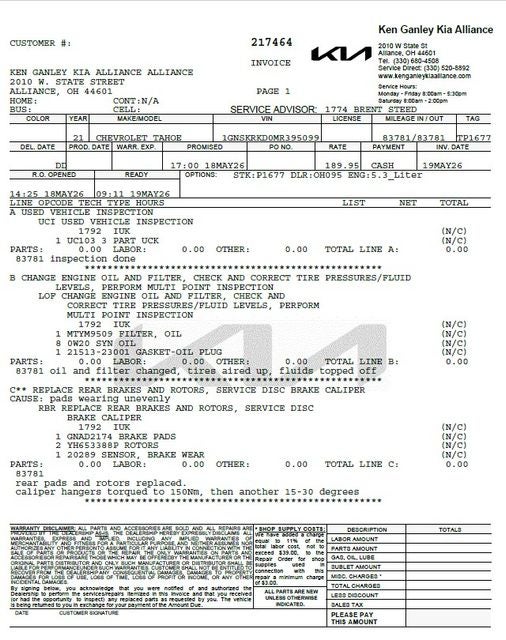2021 Chevrolet Tahoe RST