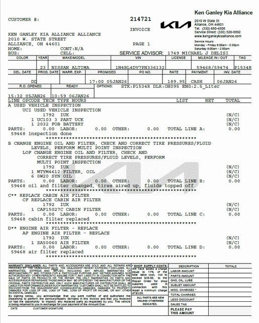2023 Nissan Altima 2.5 SV