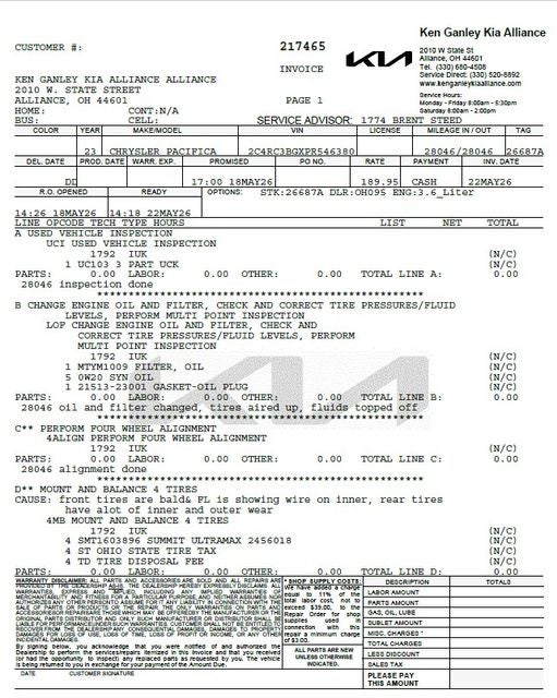2023 Chrysler Pacifica Touring L