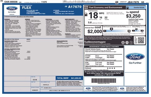 2018 Ford Flex SEL