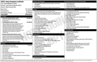 2022 Jeep Compass Latitude