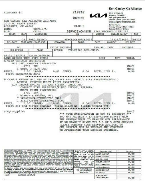 2023 Ford Bronco Sport Outer Banks