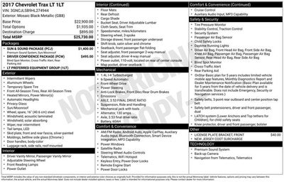 2017 Chevrolet Trax LT