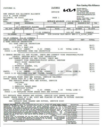 2019 Chevrolet Blazer Base 1LT