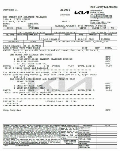 2019 Chevrolet Blazer Base 2LT