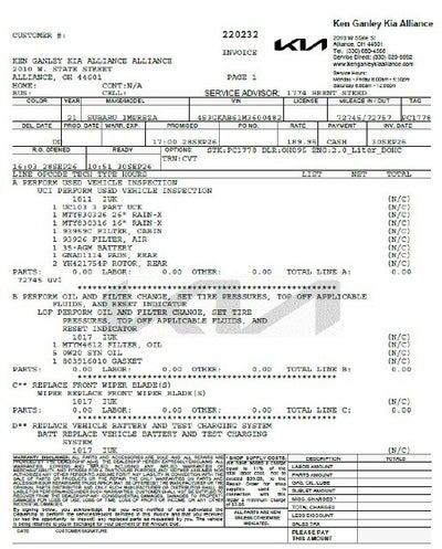 2021 Subaru Impreza Base