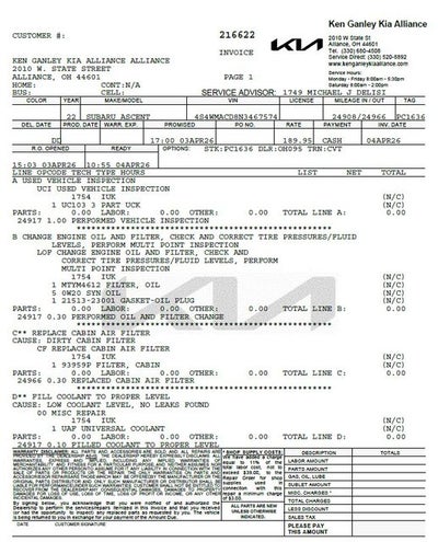 2022 Subaru Ascent Premium
