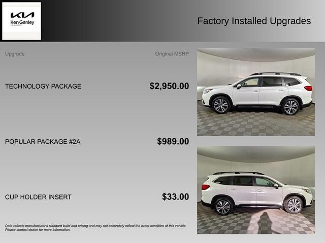 2021 Subaru Ascent Limited