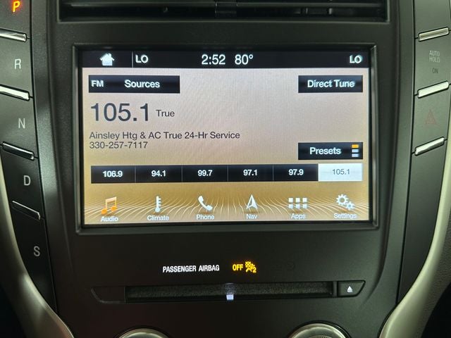 2017 Lincoln MKC Select