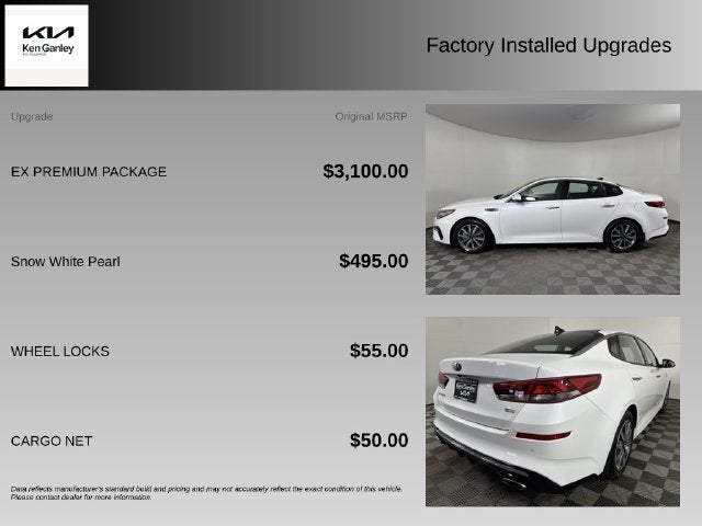 2019 Kia Optima EX Turbo