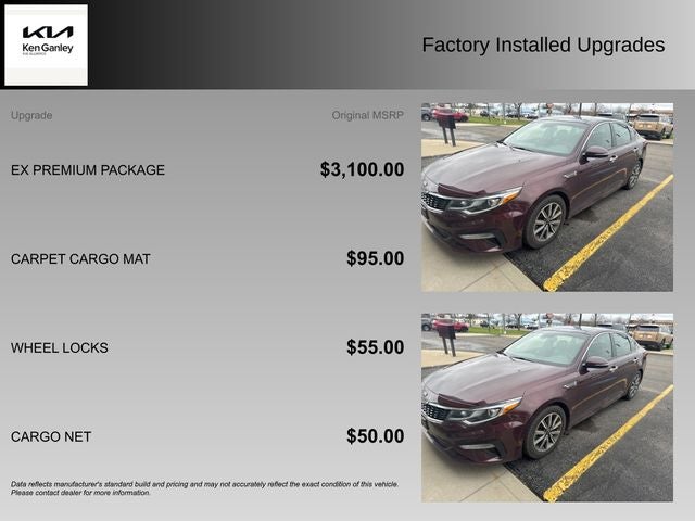 2019 Kia Optima EX Turbo