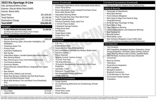 2023 Kia Sportage X-Line