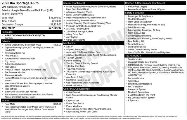 2023 Kia Sportage X-Pro