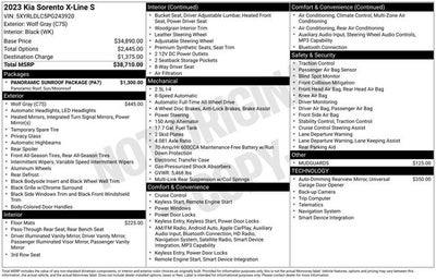 2023 Kia Sorento X-Line S
