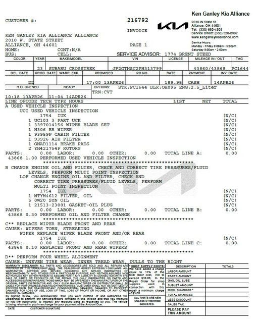 2023 Subaru Crosstrek Sport