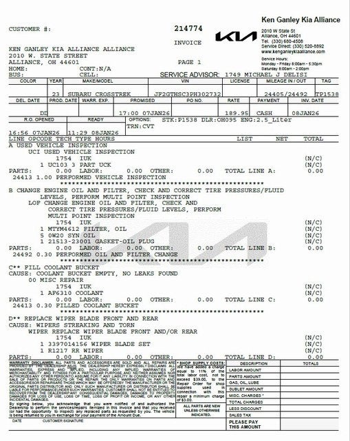 2023 Subaru Crosstrek Sport