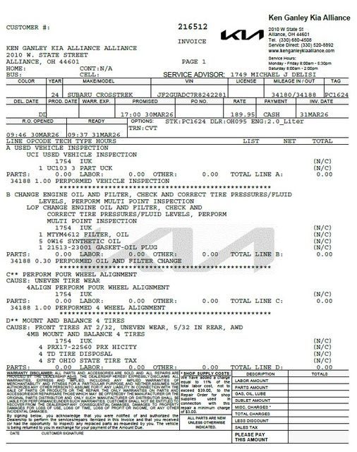 2024 Subaru Crosstrek Premium
