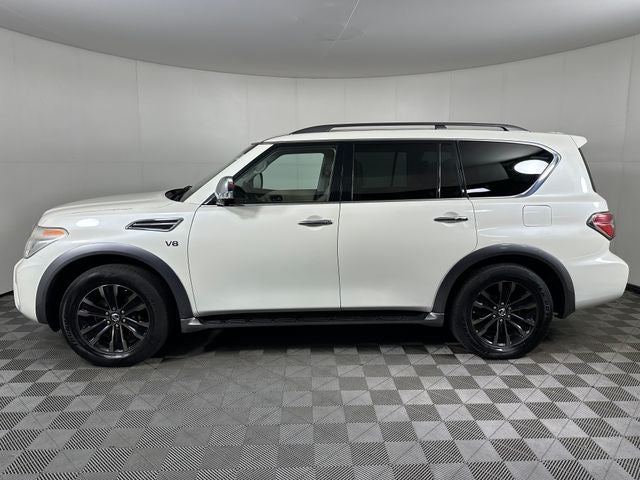 Used 2017 Nissan Armada Platinum with VIN JN8AY2NC3H9503612 for sale in Alliance, OH