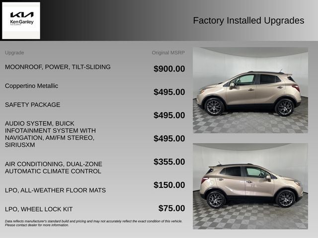 2019 Buick Encore Sport Touring