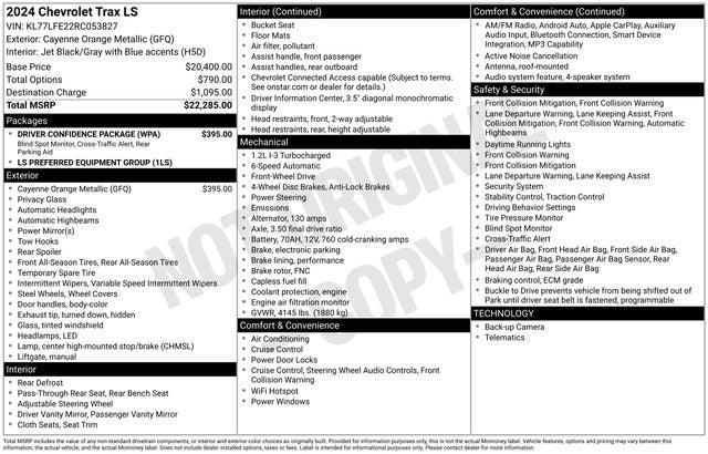 2024 Chevrolet Trax LS