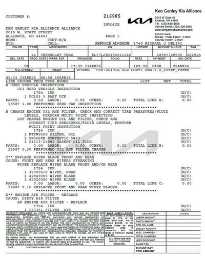 2024 Chevrolet Trax 2RS