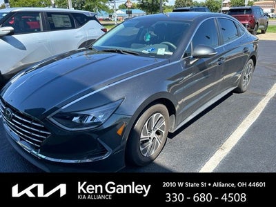 2021 Hyundai Sonata Hybrid Blue