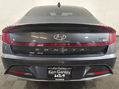 2021 Hyundai Sonata Hybrid Blue