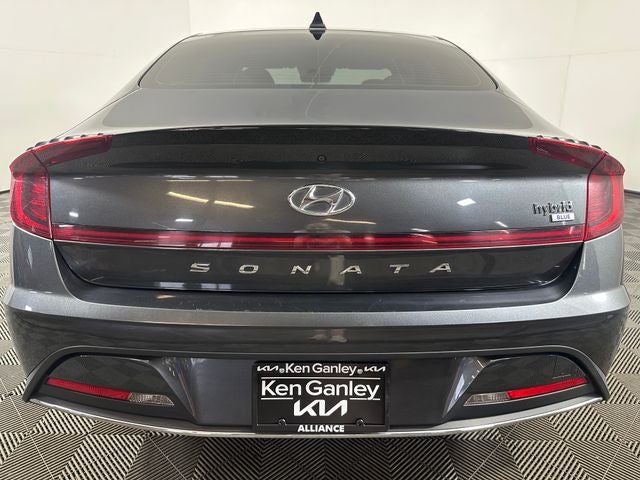 2021 Hyundai Sonata Hybrid Blue