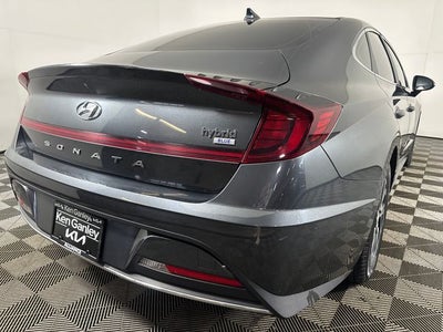 2021 Hyundai Sonata Hybrid Blue
