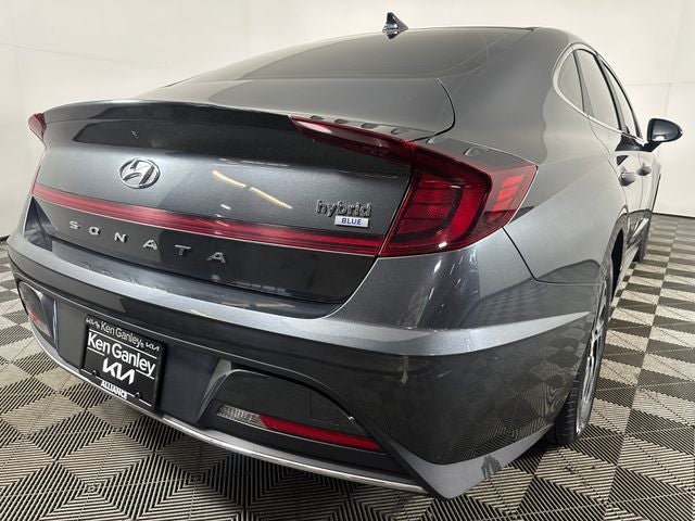 2021 Hyundai Sonata Hybrid Blue