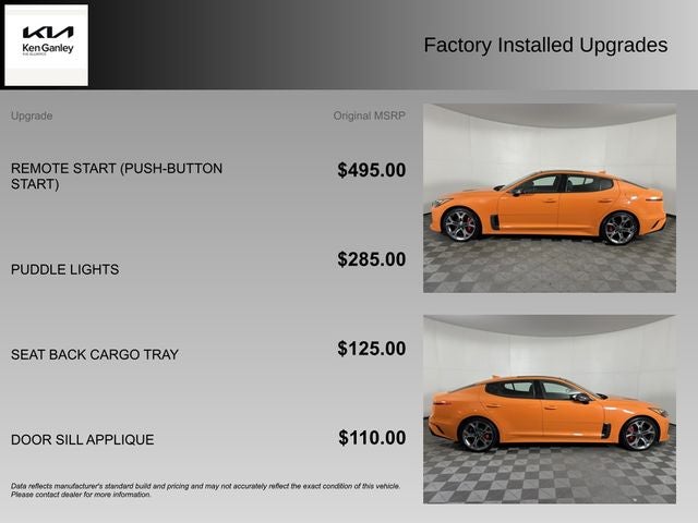 2019 Kia Stinger GTS