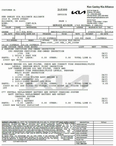2023 Kia Niro EV Wind