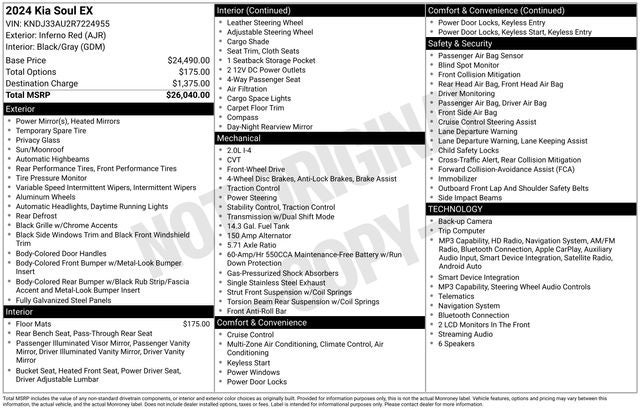 2024 Kia Soul EX