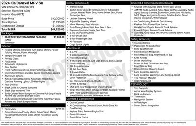 2024 Kia Carnival SX