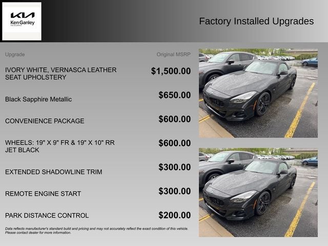 2026 BMW Z4 sDrive30i