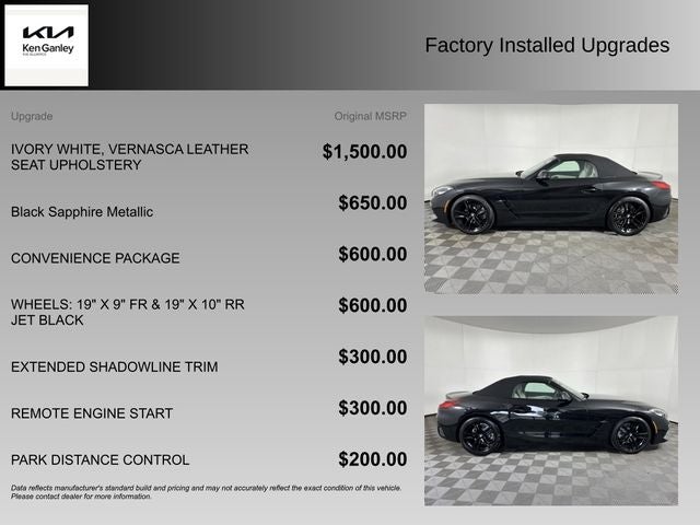 2026 BMW Z4 sDrive30i