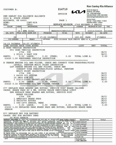 2014 BMW 5 Series 550i xDrive