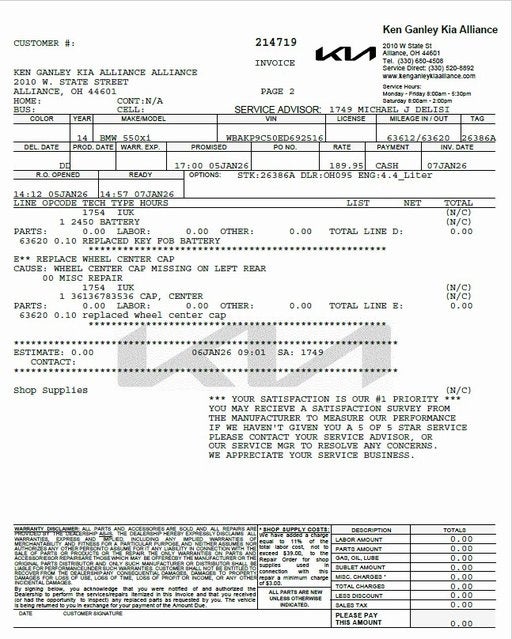 2014 BMW 5 Series 550i xDrive