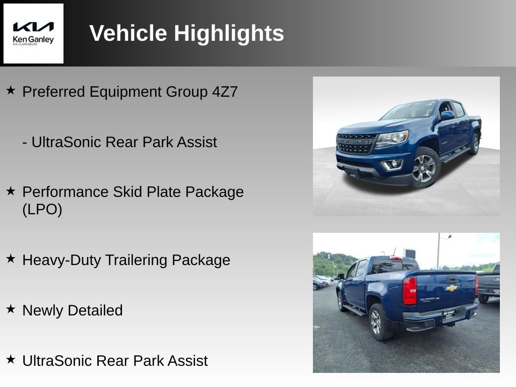 2019 Chevrolet Colorado Z71