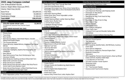 2022 Jeep Compass Limited
