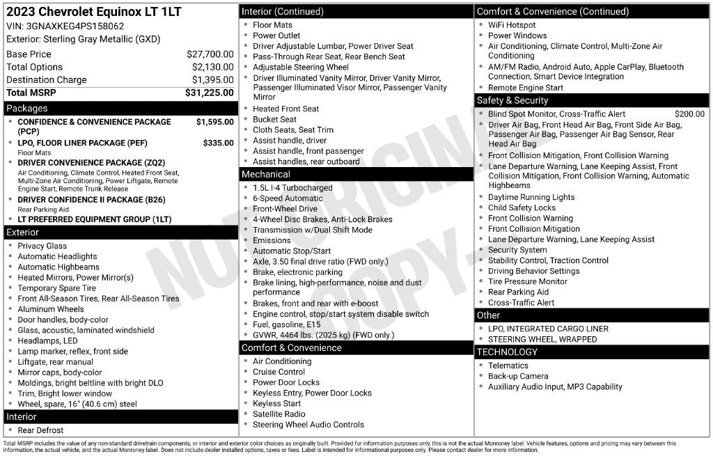 2023 Chevrolet Equinox LT