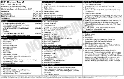 2024 Chevrolet Trax LT